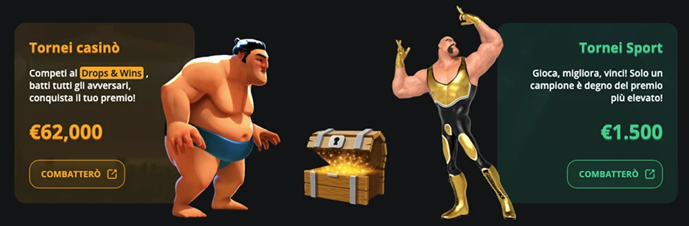 ExciteWin casino e sport
