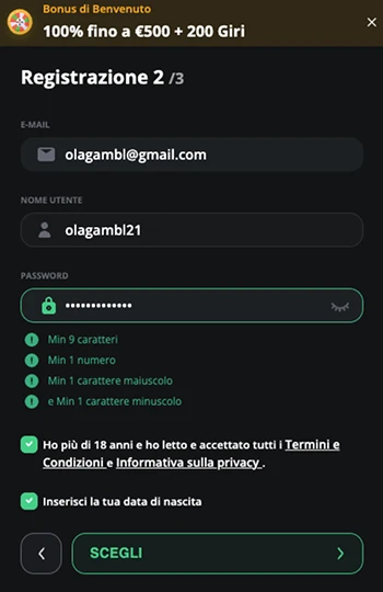 ExciteWin registrazione